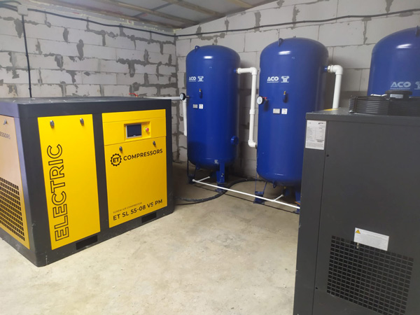 Применение компрессоров ЕТ