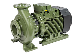 Консольно-моноблочные насосы с фланцевыми раструбами