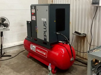 Оснащение производства компрессорами