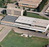 Фотография завода FLUX, сверху