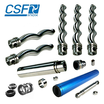 Запчасти винтовых насосов CSF